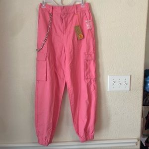 Forever 21 Londyn Wallet Chain Cargo Joggers ✨